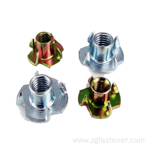 Stainless Steel Four Claw Tee Nut